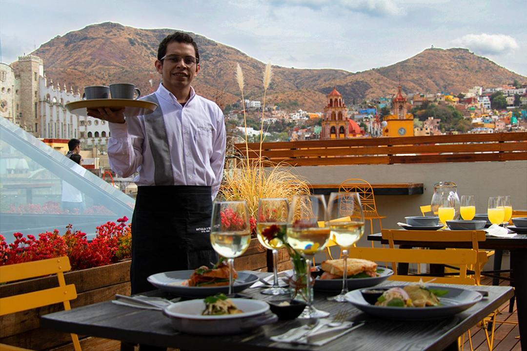 Antigua Trece Hotel Fusion Guanajuato Exteriör bild